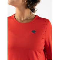 RABBIT - Women's - Race Pace Tee LS - Fiery Red